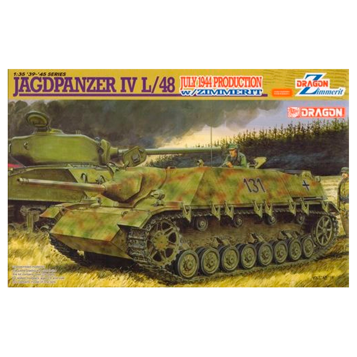 1/35 Jagdpanzer IV L/48 July 1944 w/Zimmerit