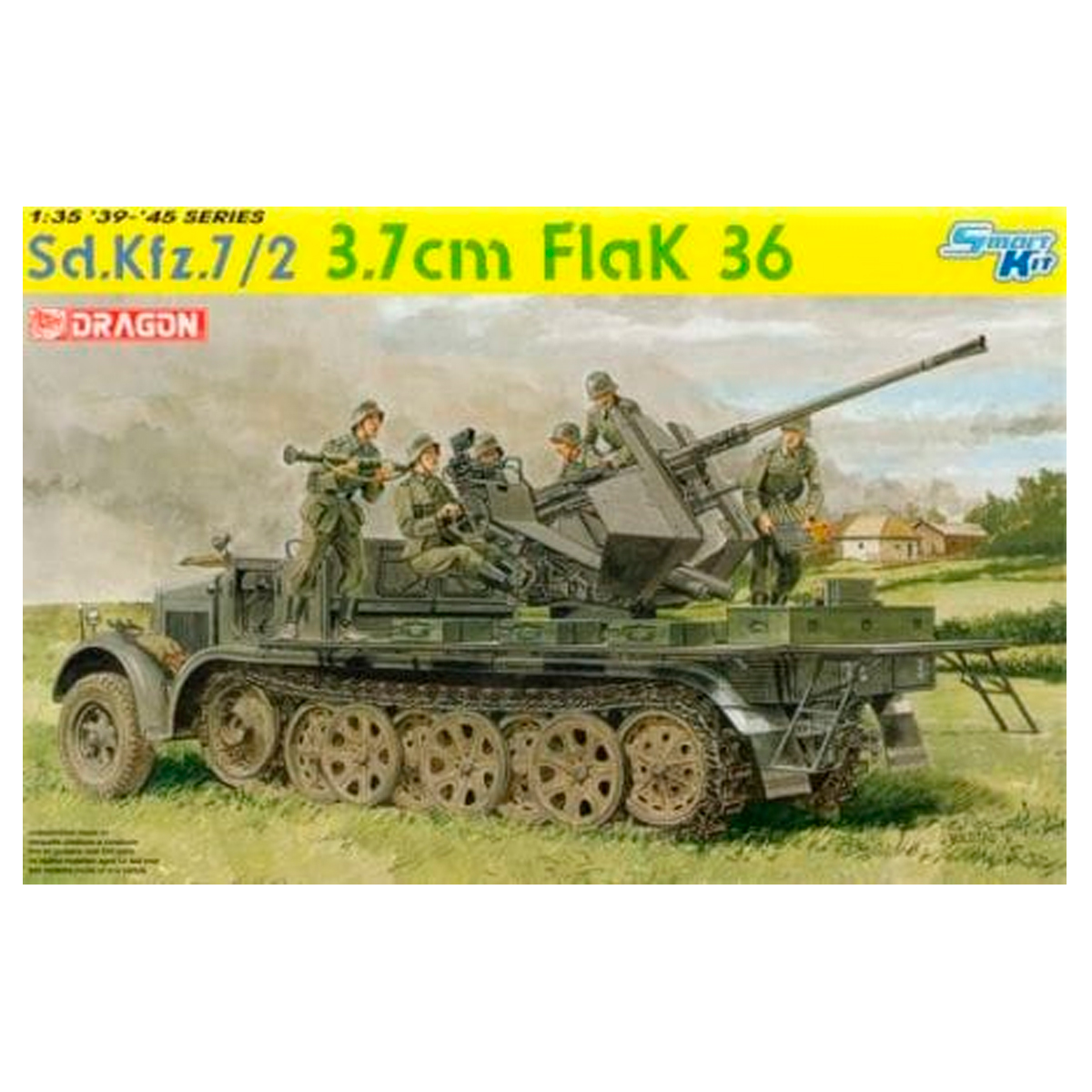 1/35 Sdkfz 7/2 3,7 cm FlaK36