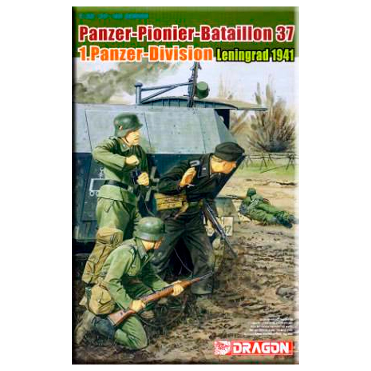 1/35 Panzer-Pionier-Battaillon 37, 1. Panzerdivision Leningrad 1941