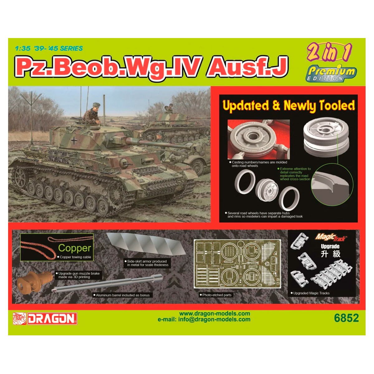 1/35 Pz.Beob.Wg.IV Ausf.J (Premium) (2 in 1)