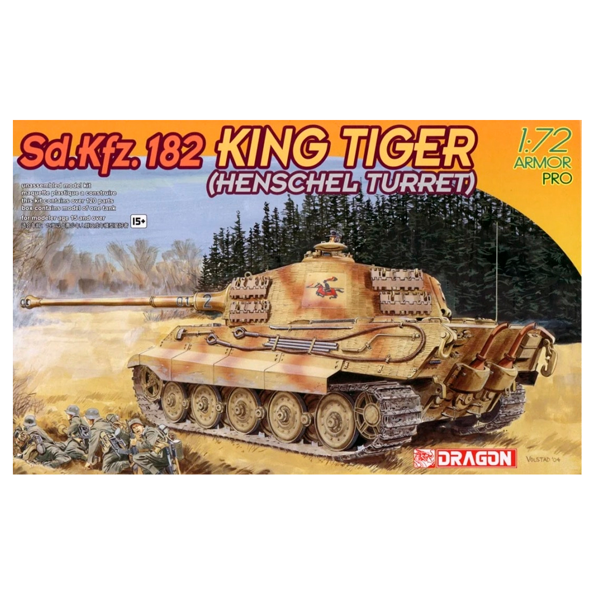 1/72 Sd.Kfz. 182 King Tiger (Henschel Turret)