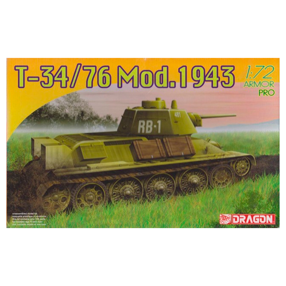 1/72 T-34/76 Mod. 1943