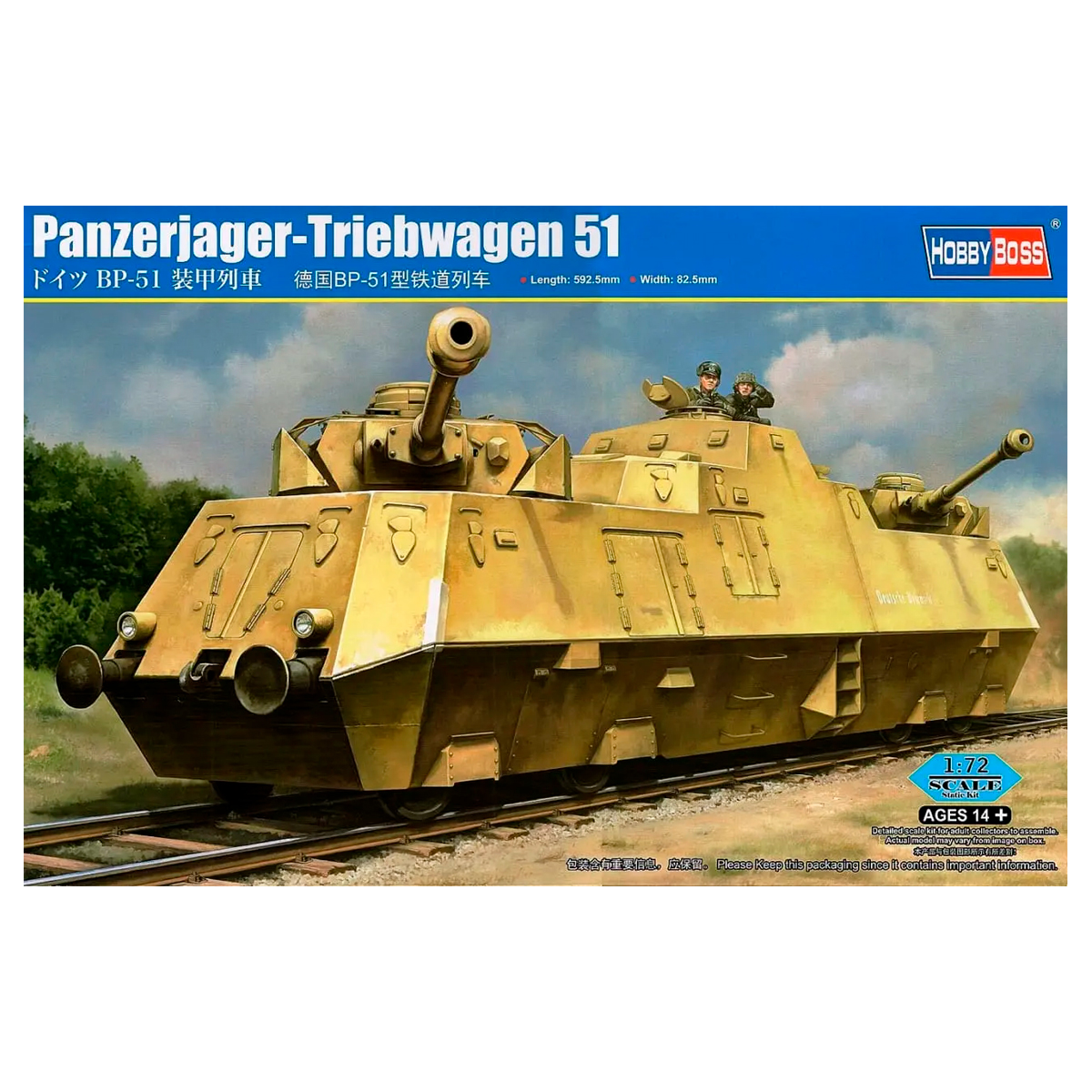 Panzerjäger-Triebwagen 51 1/72