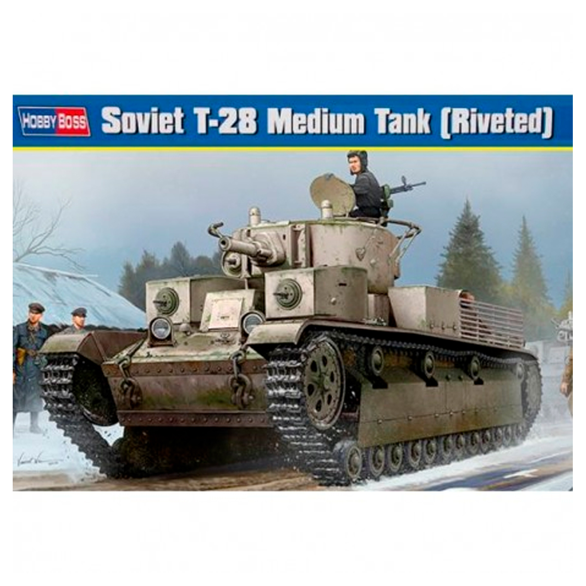 Soviet T-28 Medium Tank (Riveted) 1/35