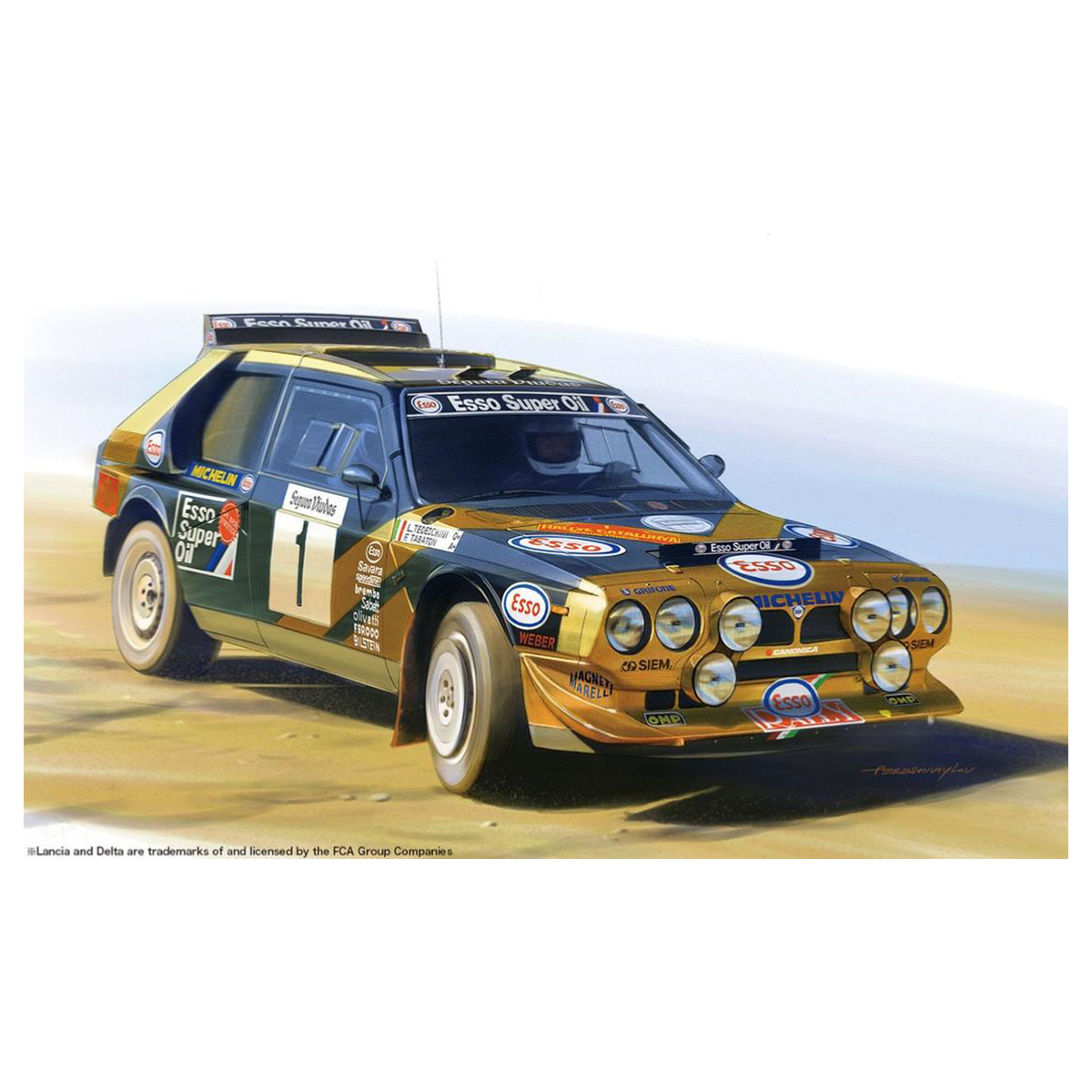 Lancia Delta S4 Catalunya Rally 1986 1/24