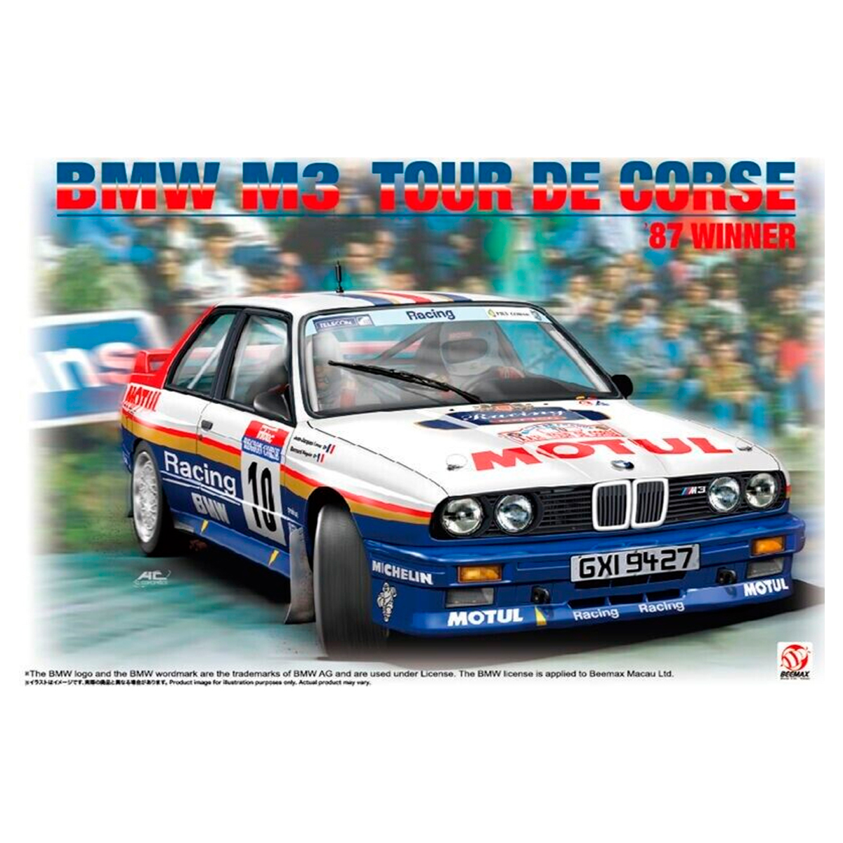 BMW M3 Tour de Corse 1987 Winner 1/24