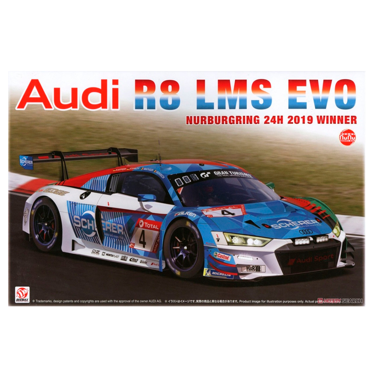 Audi R8 LMS GT3 Evo – Nürburgring 24H 2019 Winner 1/24