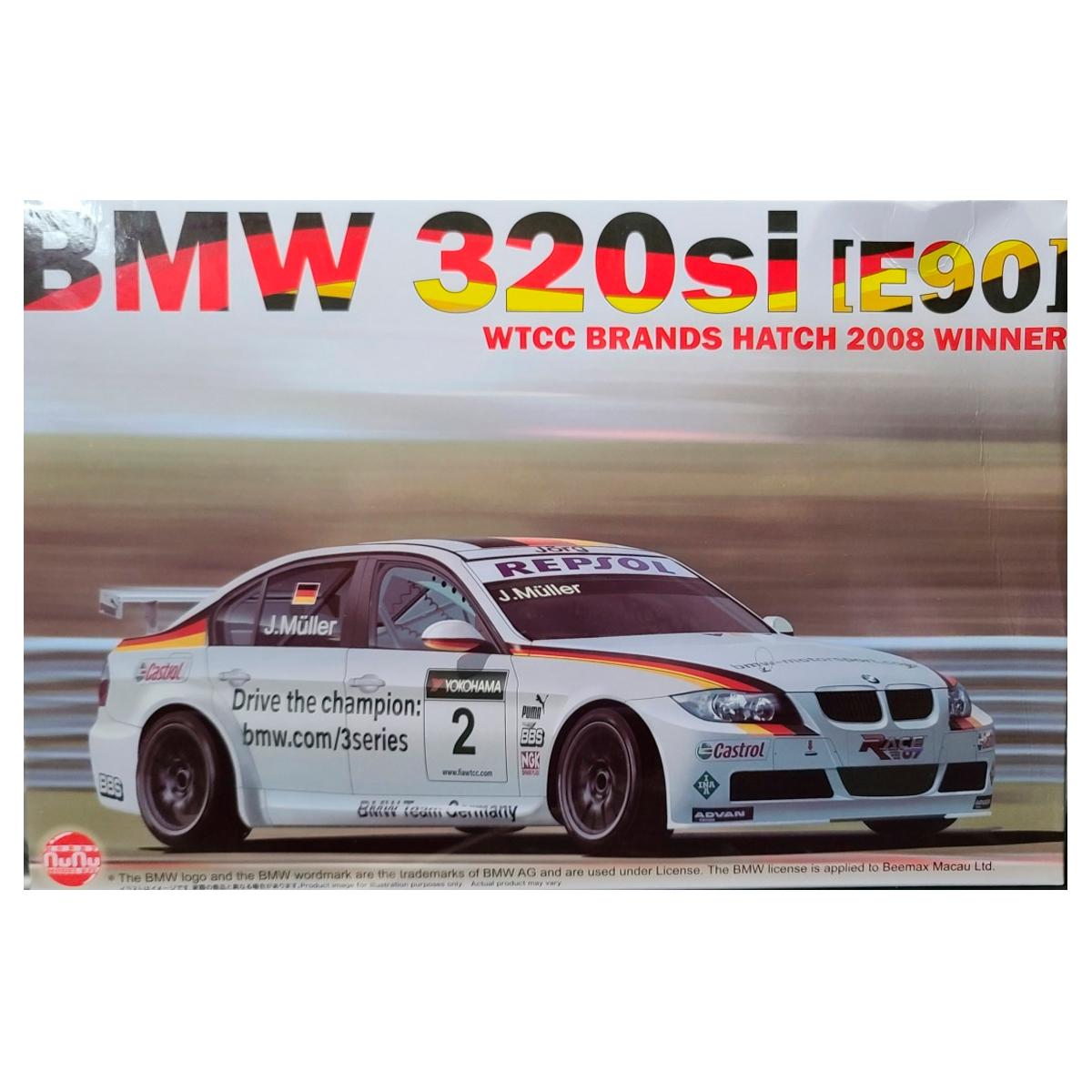 BMW 320si E90 2008 WTCC Brands Hatch Winner 1/24