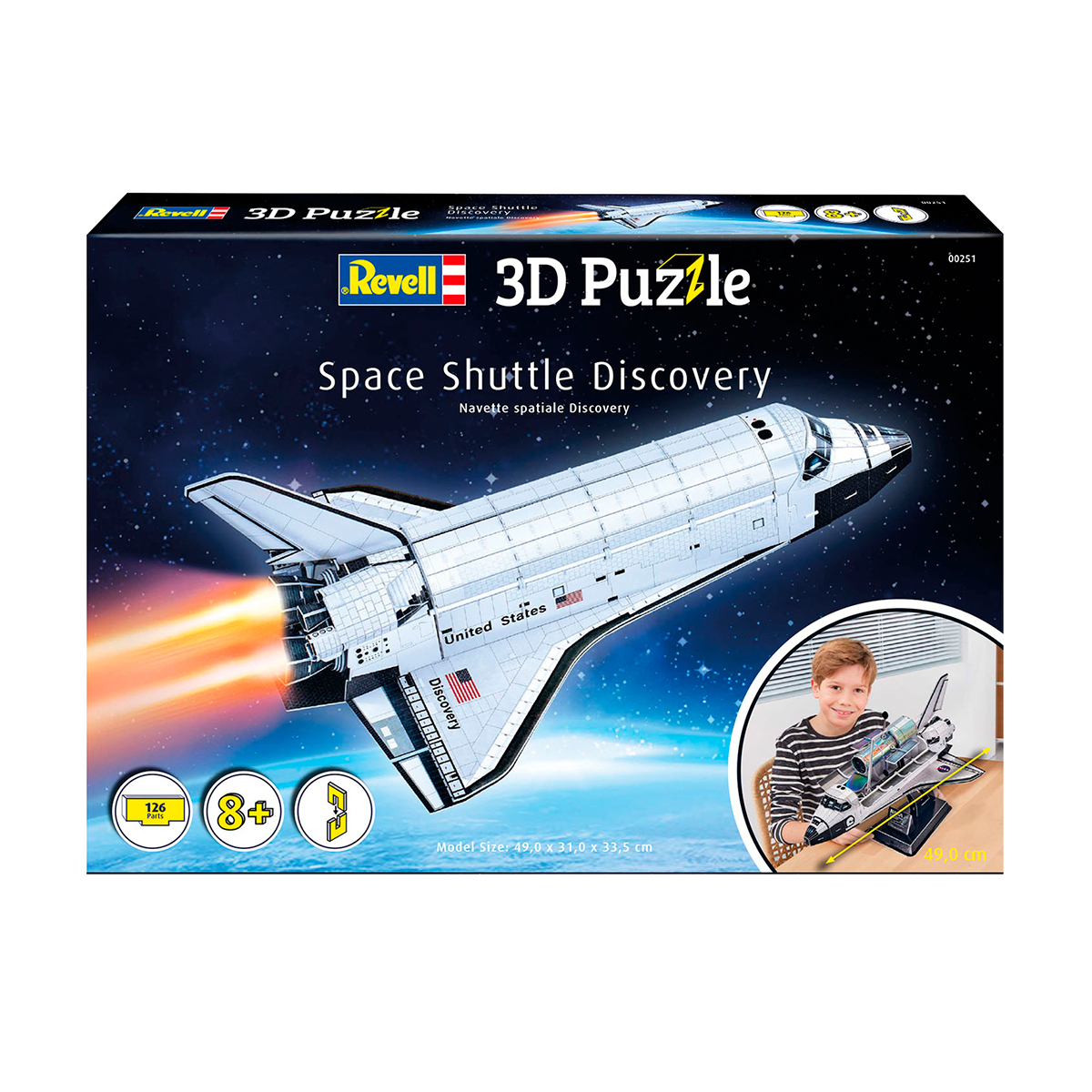 3D Puzzle Space Shuttle Discovery