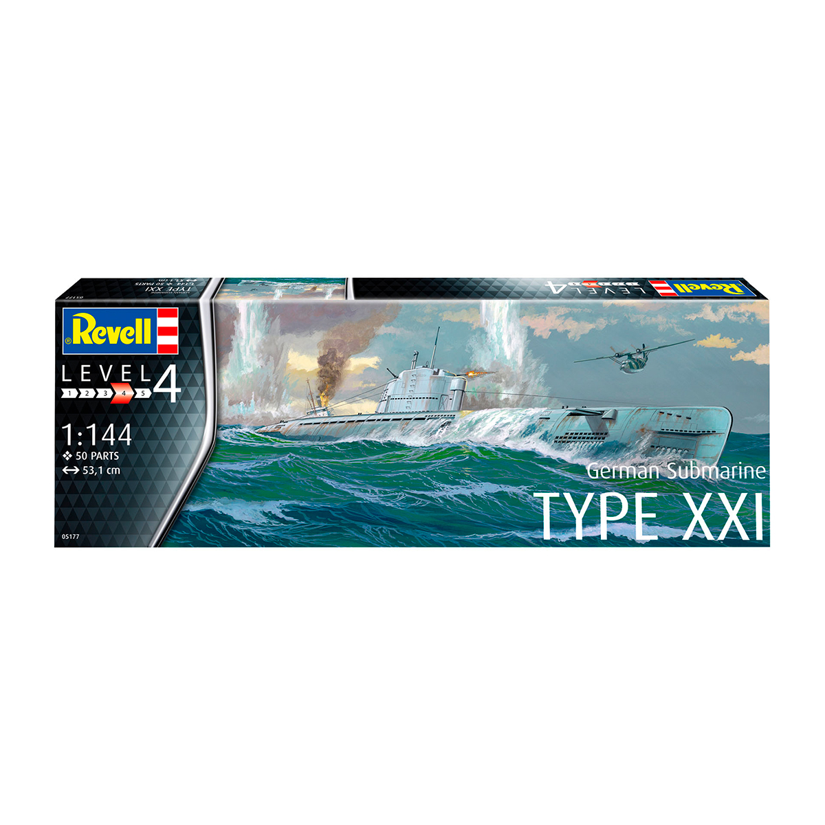 German Submarine Type XXI 1/144