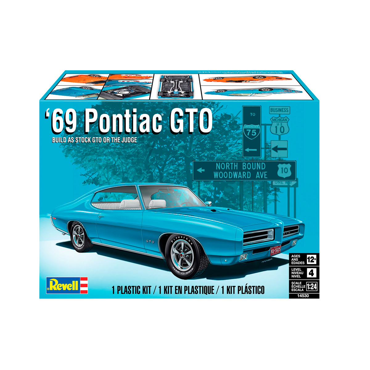 69 Pontiac GTO «The Judge» 2N1 1/24