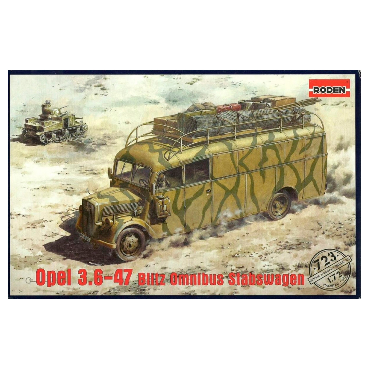 1/72 Opel 3.6-47 Blitz Omnibus