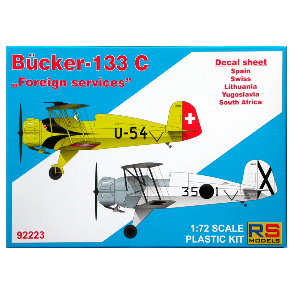 Bucker 133 C «Foreign services» 1/72