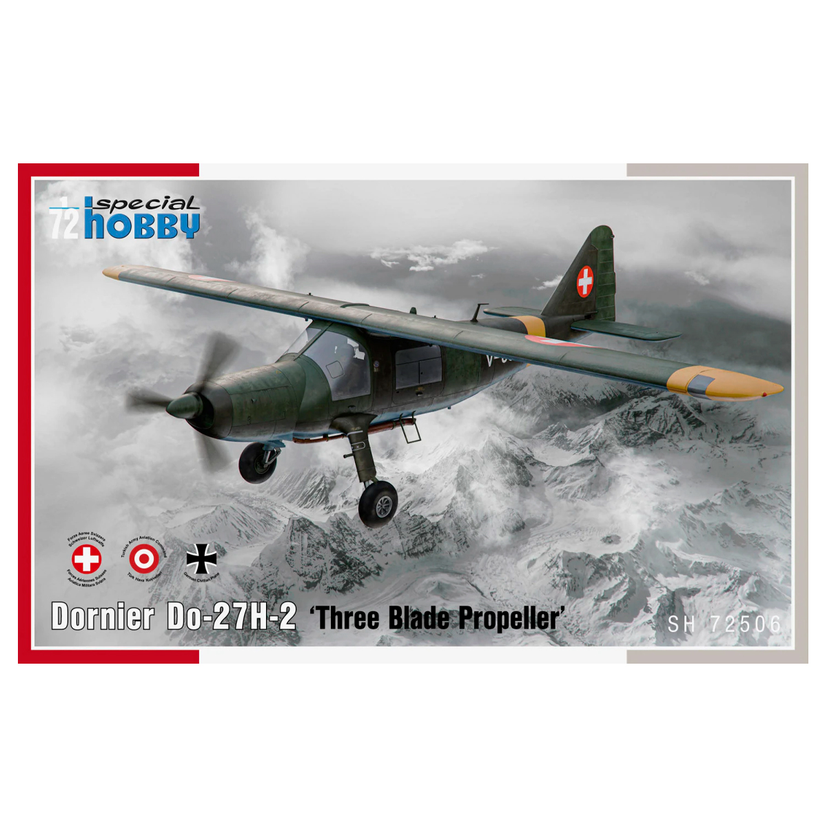 1/72 Dornier Do-27H-2 «Three Blade Propeller»