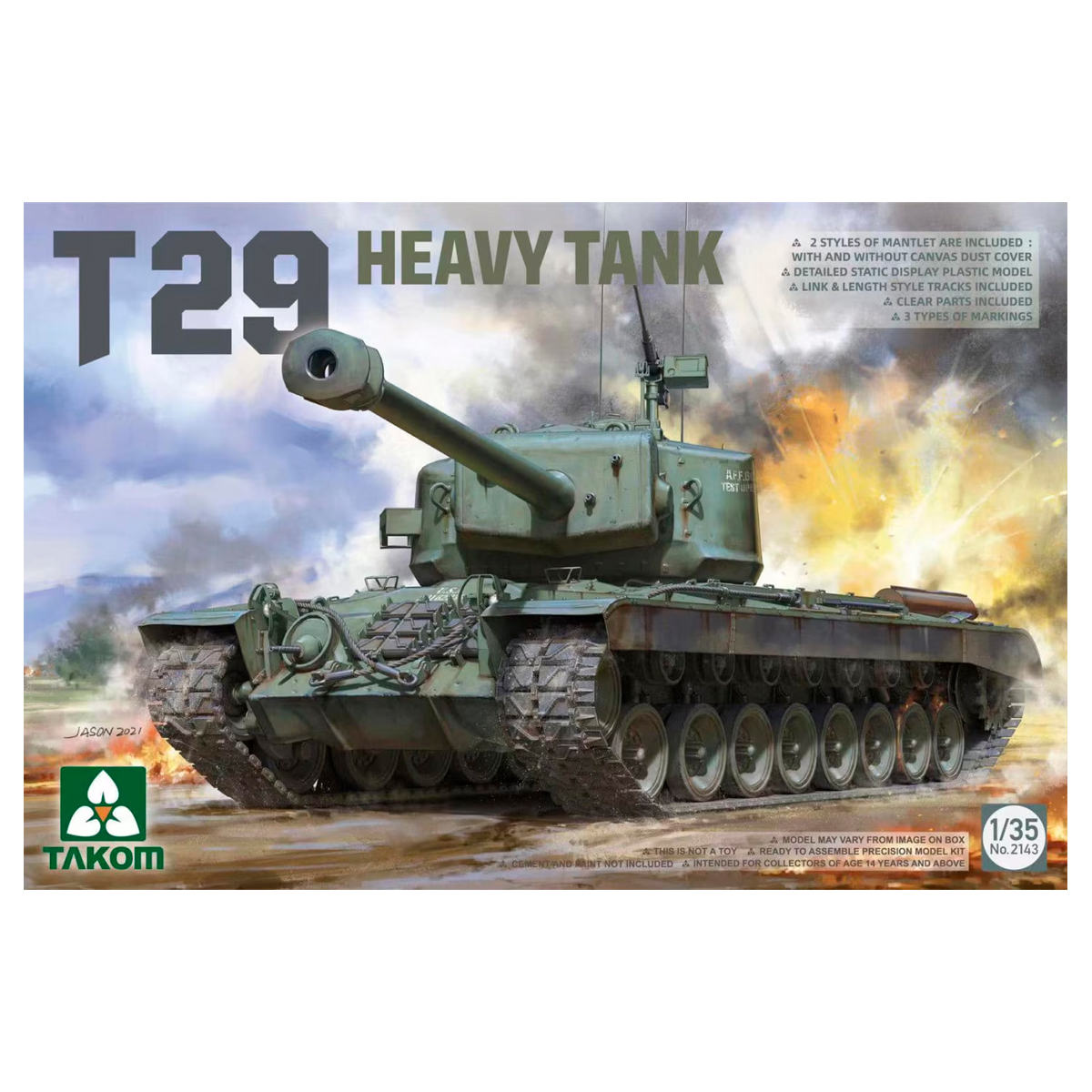 1/35 T29 Heavy Tank