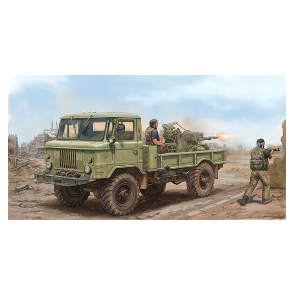 Russian GAZ-66 Light Truck II 1/35