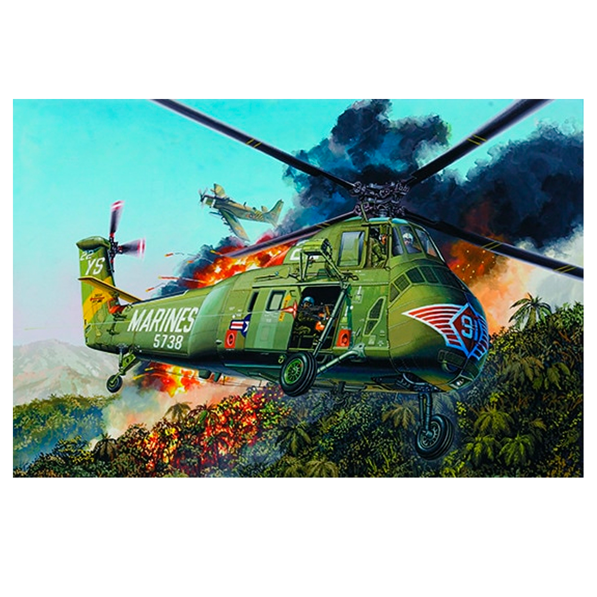 H-34 US Marines 1/48