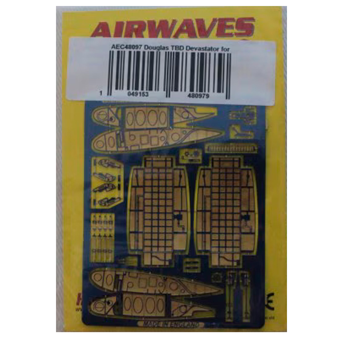 AIRWAVES 1/48 Douglas TBD-1 Devastator Wingfold – Detail set