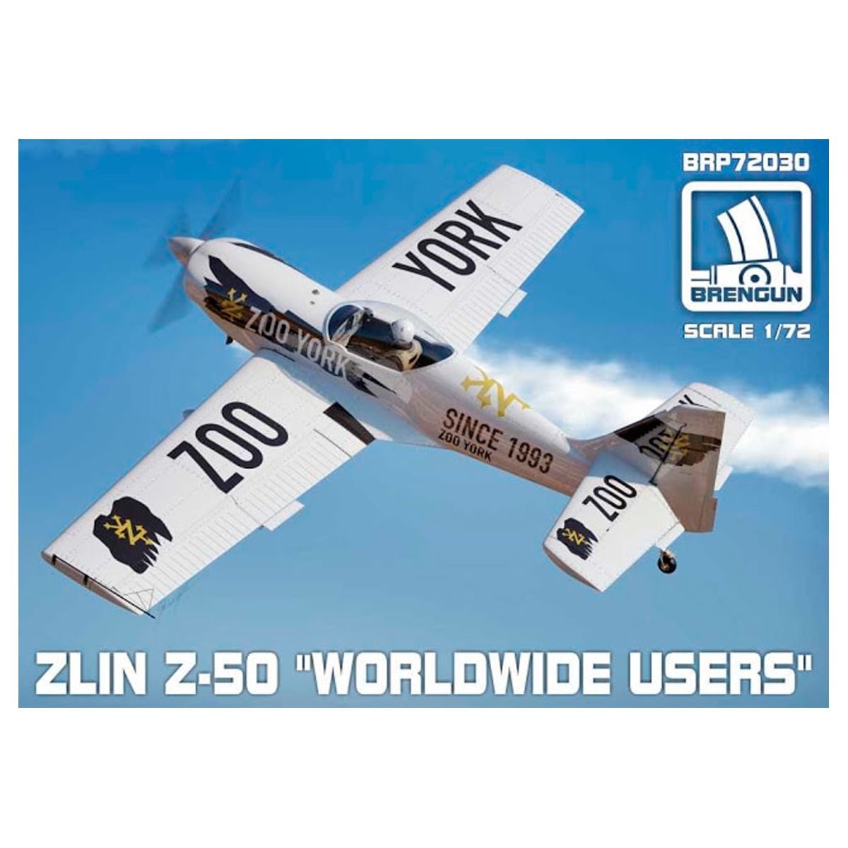 BRENGUN 1/72 Zlin Z-50 “Worldwide Users”