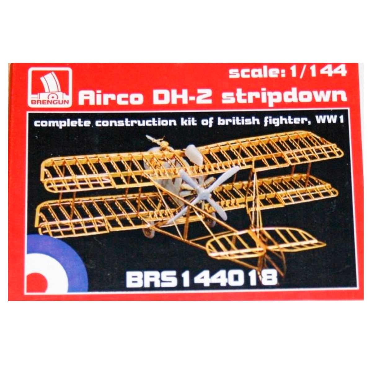 Brengun 1/144 Airco DH-2 stripdown