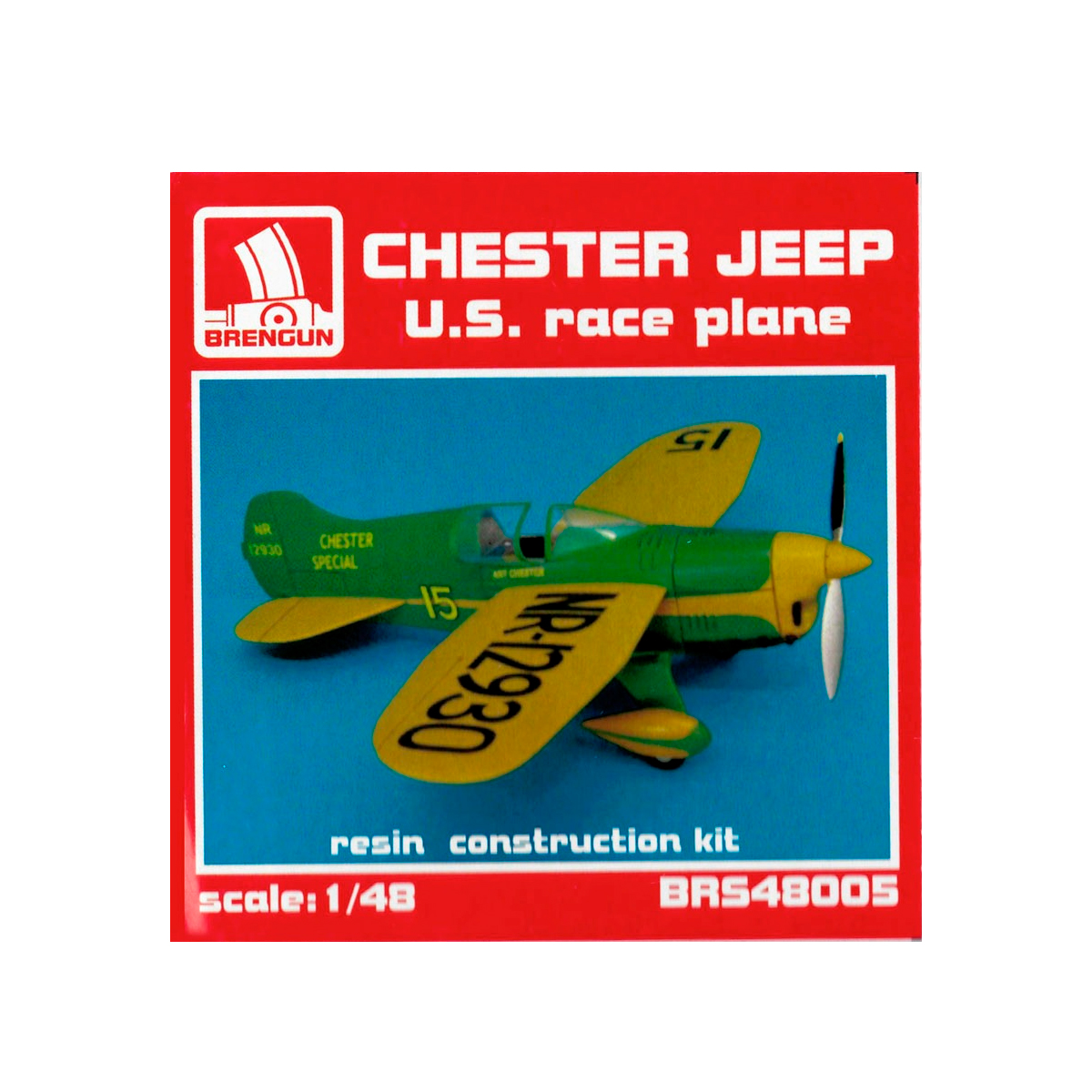 Brengun 1/48 Chester Jeep race plane