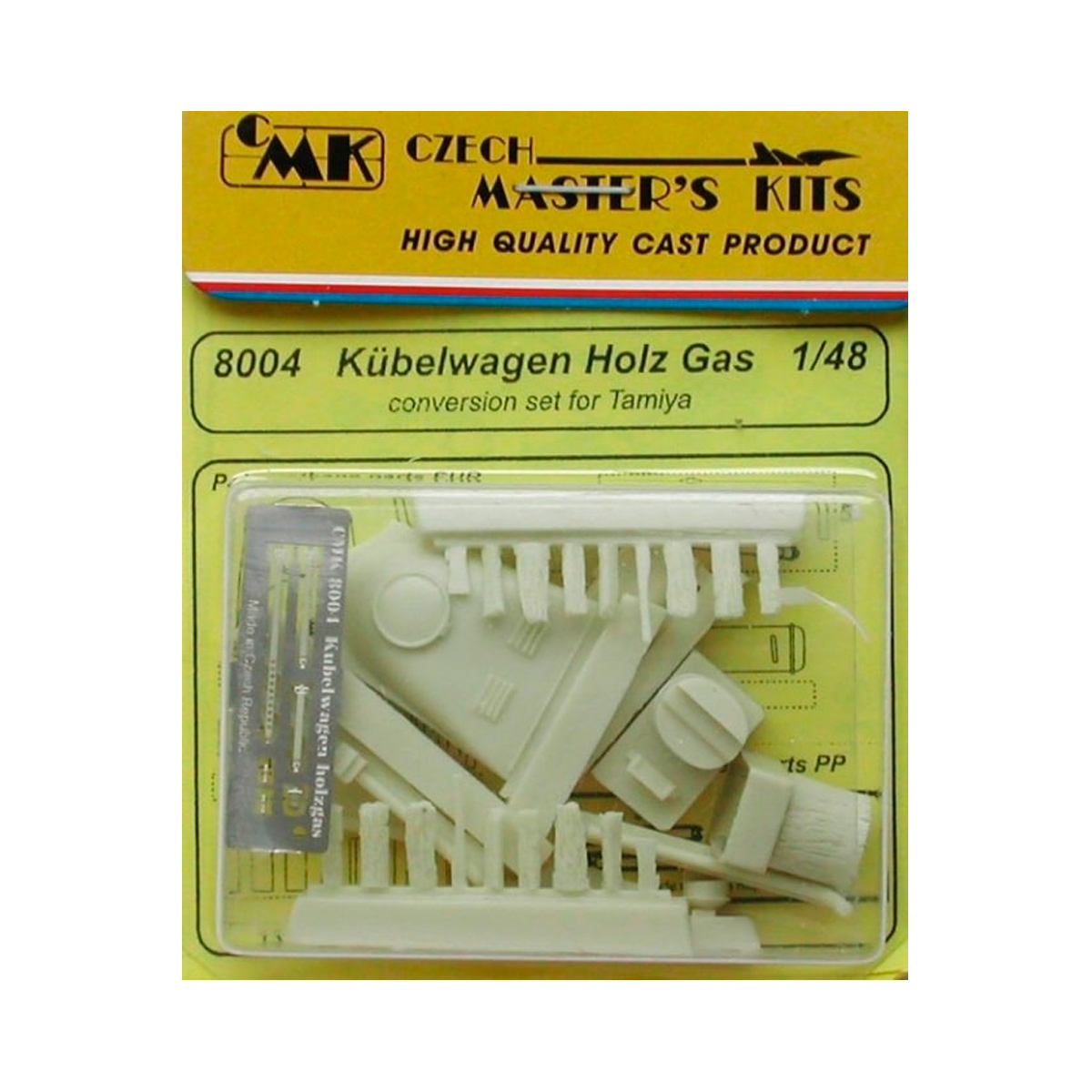 CMK 1/48 Kübelwagen Holz Gas (conversion set for Tamiya)