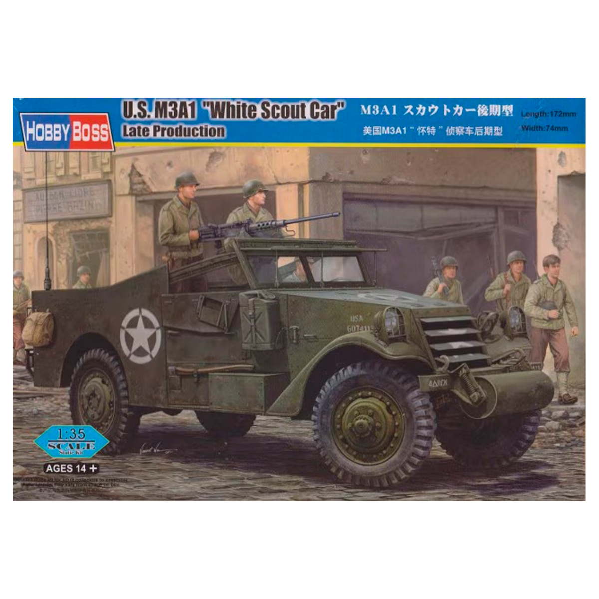 U.S. M3A1 “White Scout Car” 1/35