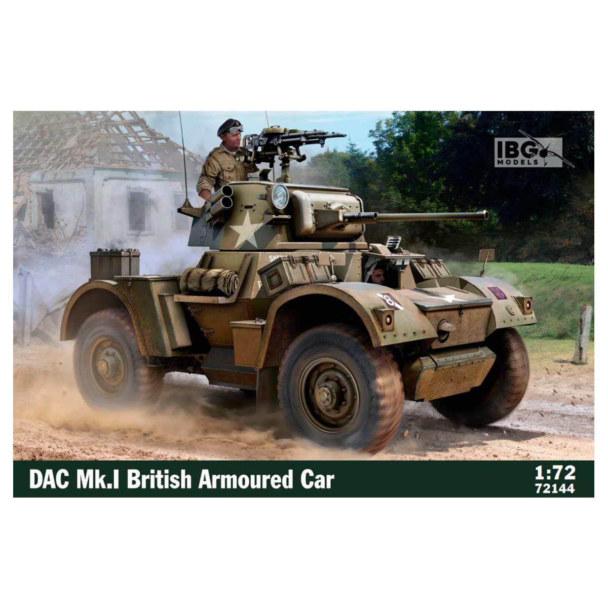 DAC Mk.I British Armoured Car 1/72