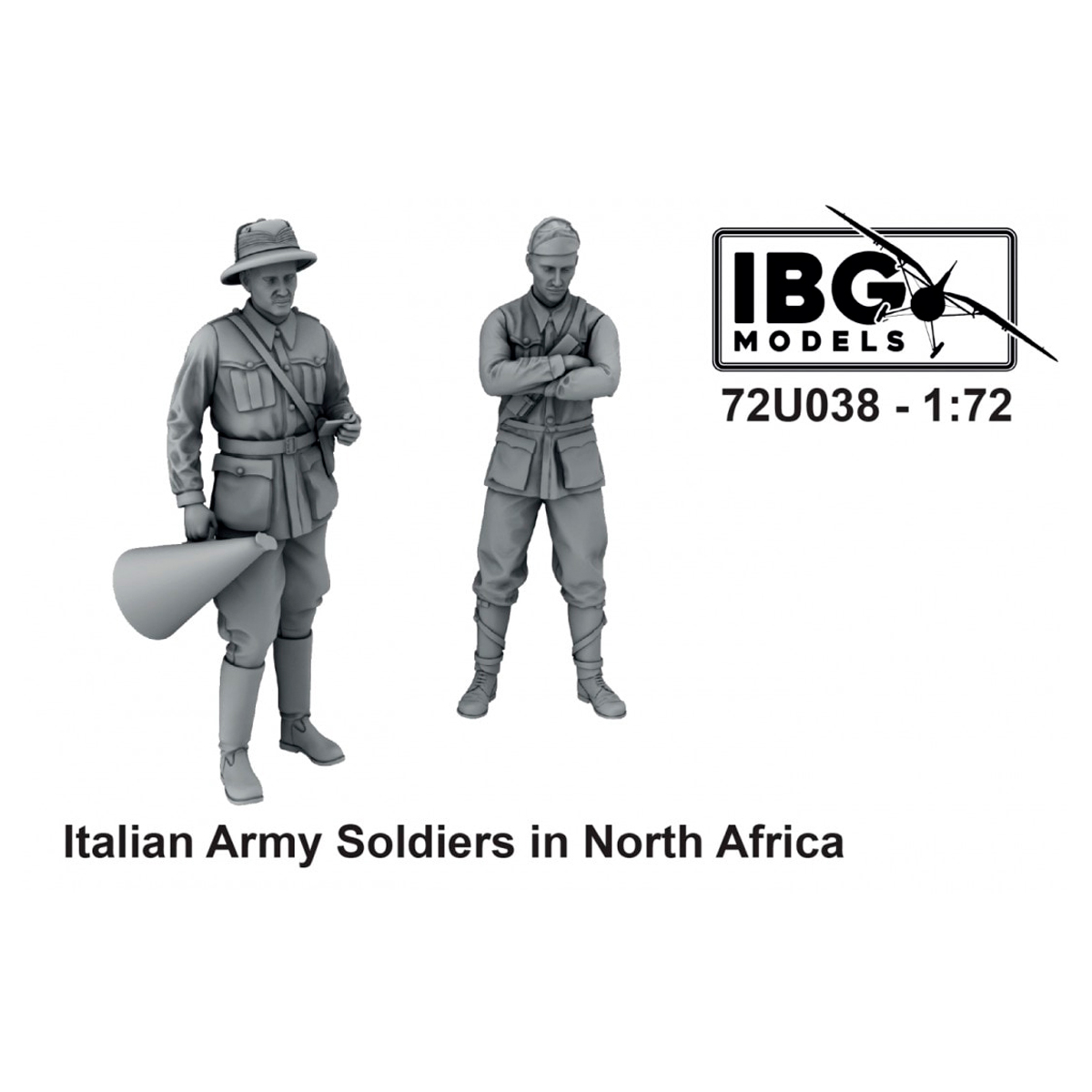 Italian Army Soldiers in North Africa 1/72