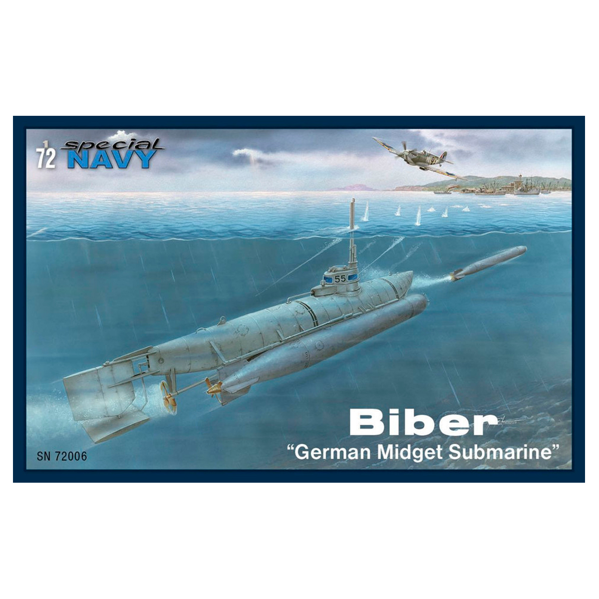 1/72 Biber German Midget Submarine