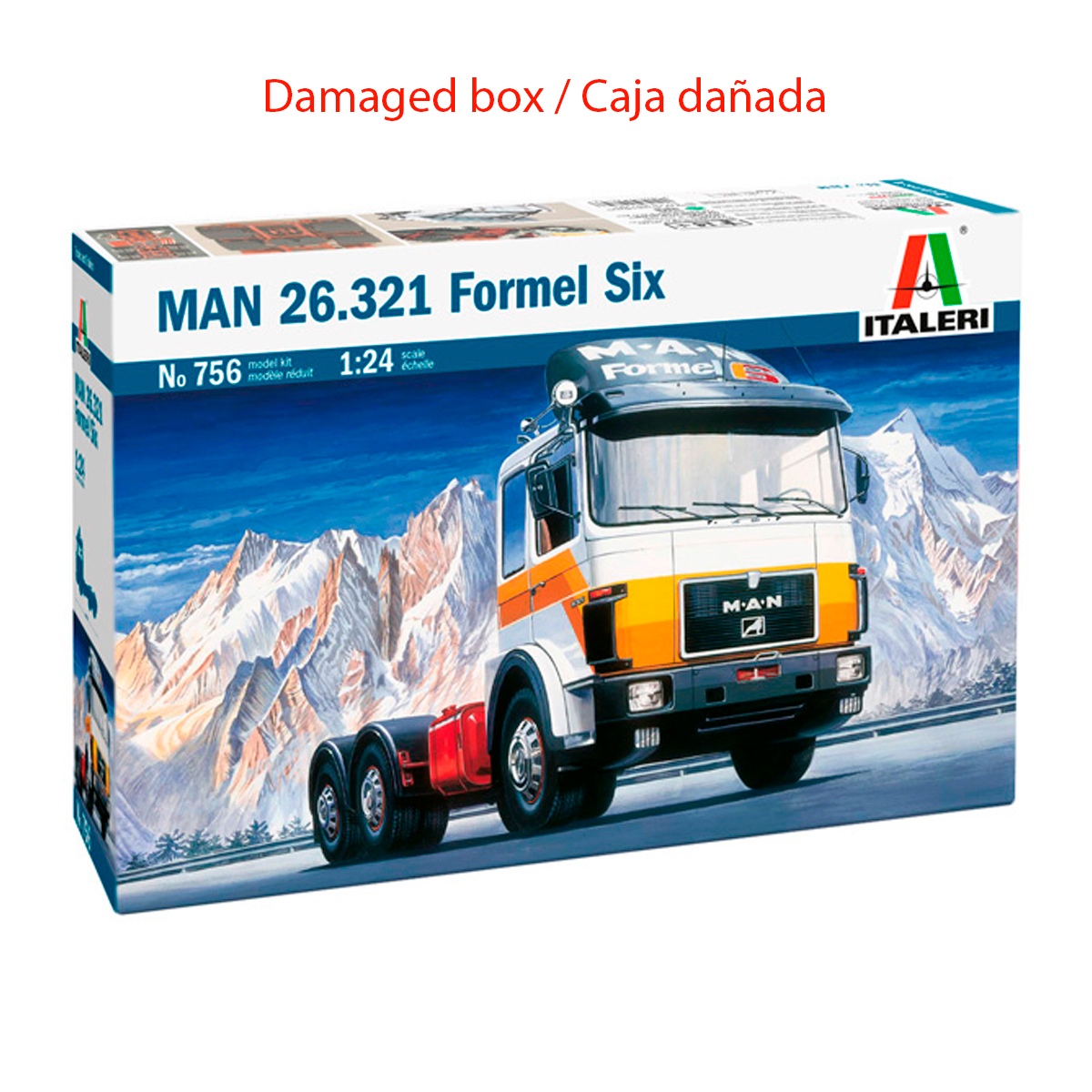 1/24 Man 26.321 Formel Six (Damaged box / Caja Dañada)