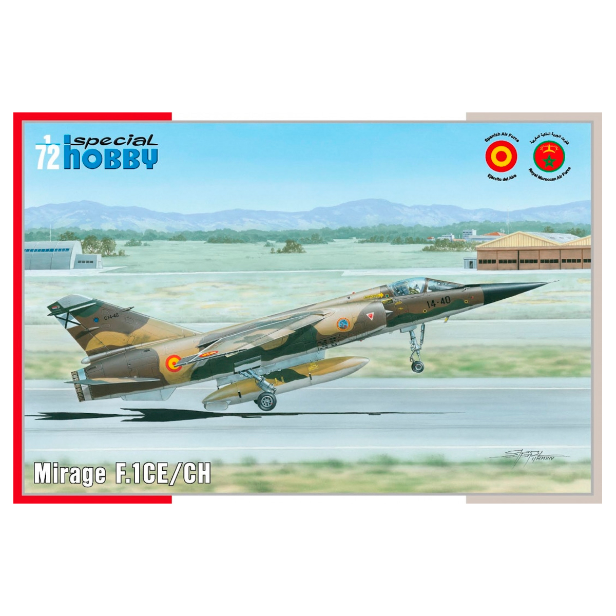 Mirage F.1 CE/CH 1/72