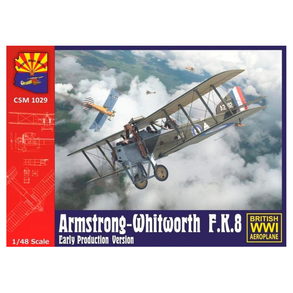 Armstrong Whitworth F.K.8 Early 1/48