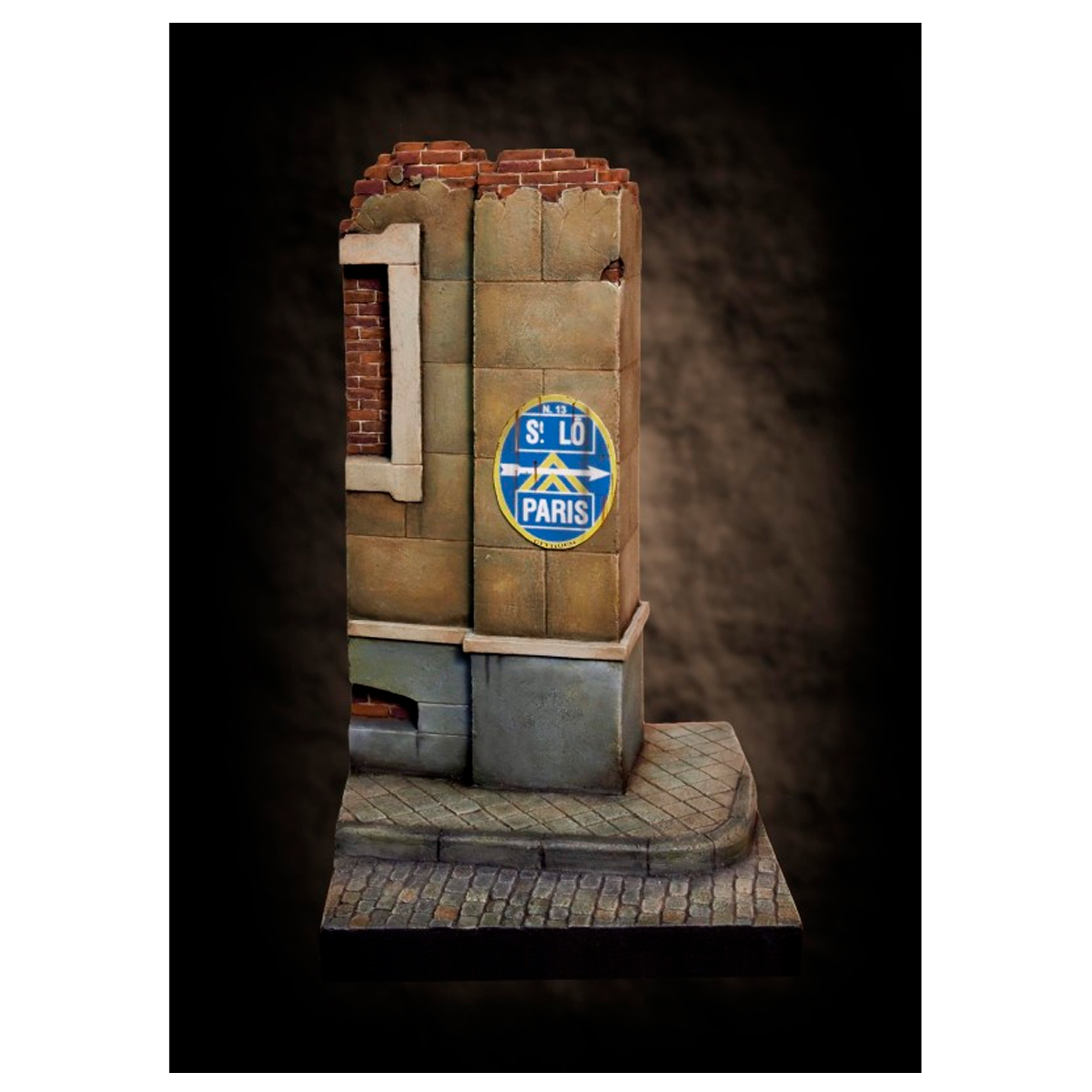 Building corner (1/35 scale)