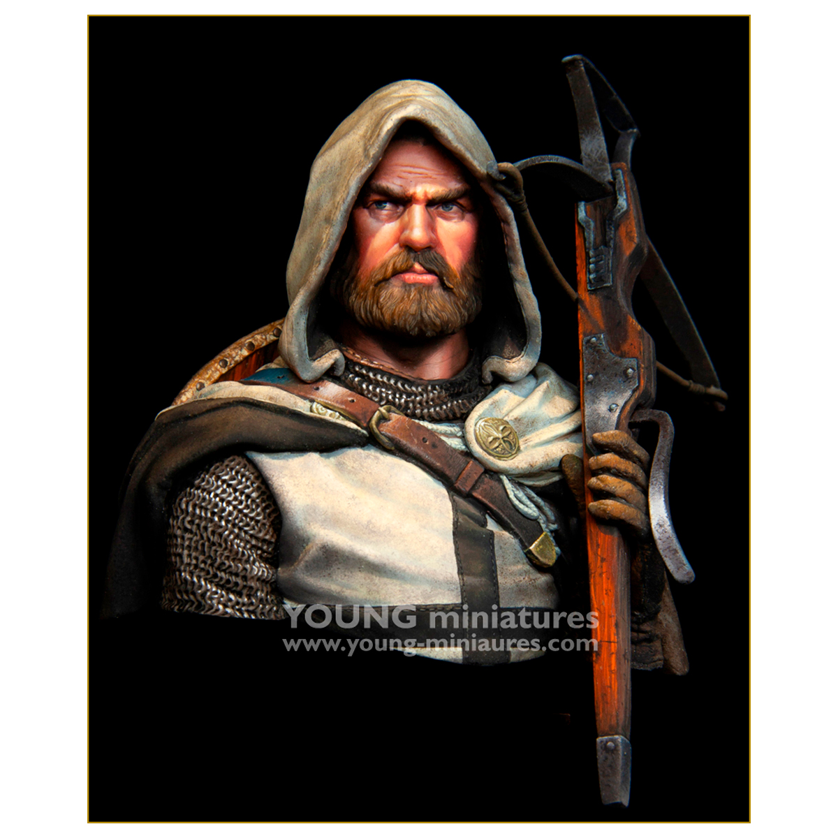 Teutonic Knight with Crossbow 1/10