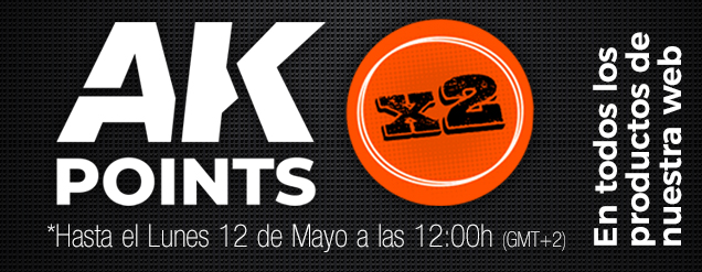 ¡¡DOBLES AK POINTS!! Aprovecha esta oportunidad.