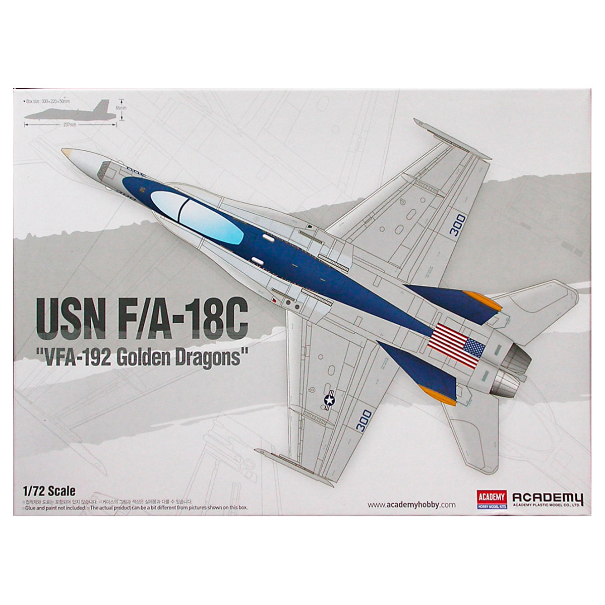 F/A-18C USN VFA-192 Golden Dragons – 1/72