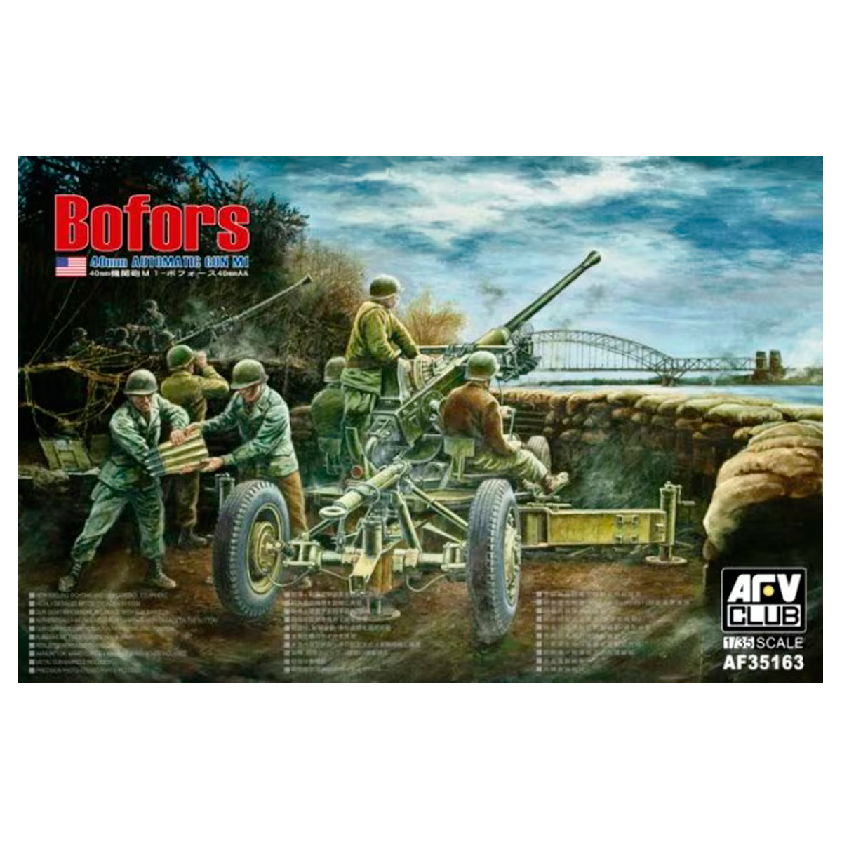 BOFORS 40mm Automatic Gun M1 1/35