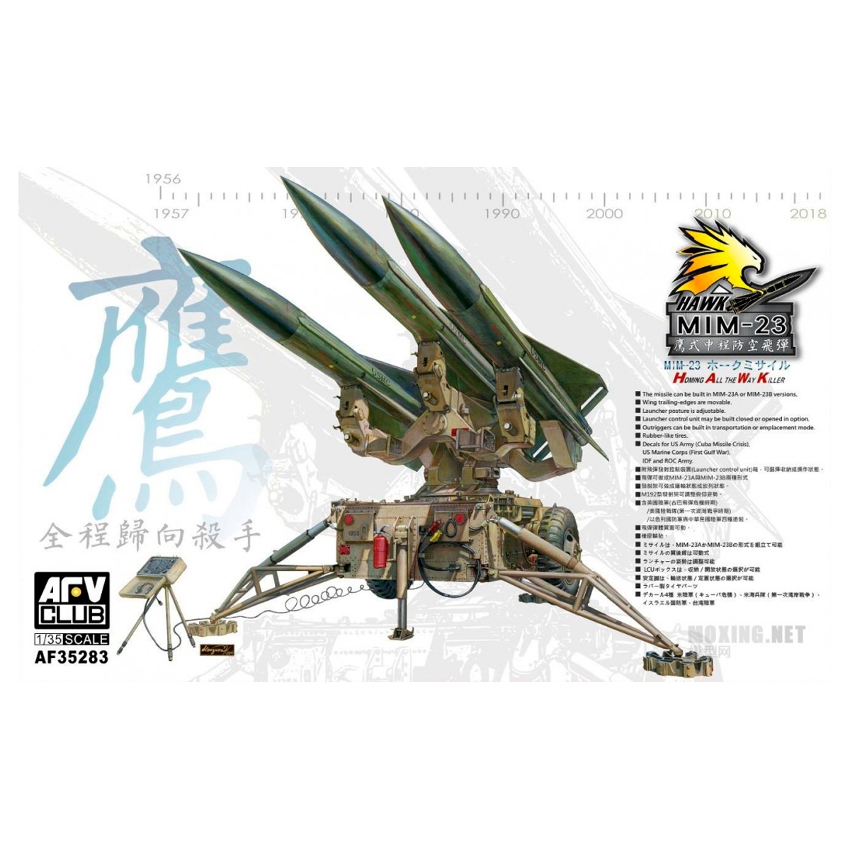 US MIM-23 HAWK (Homing All the Way Killer) – 1/35