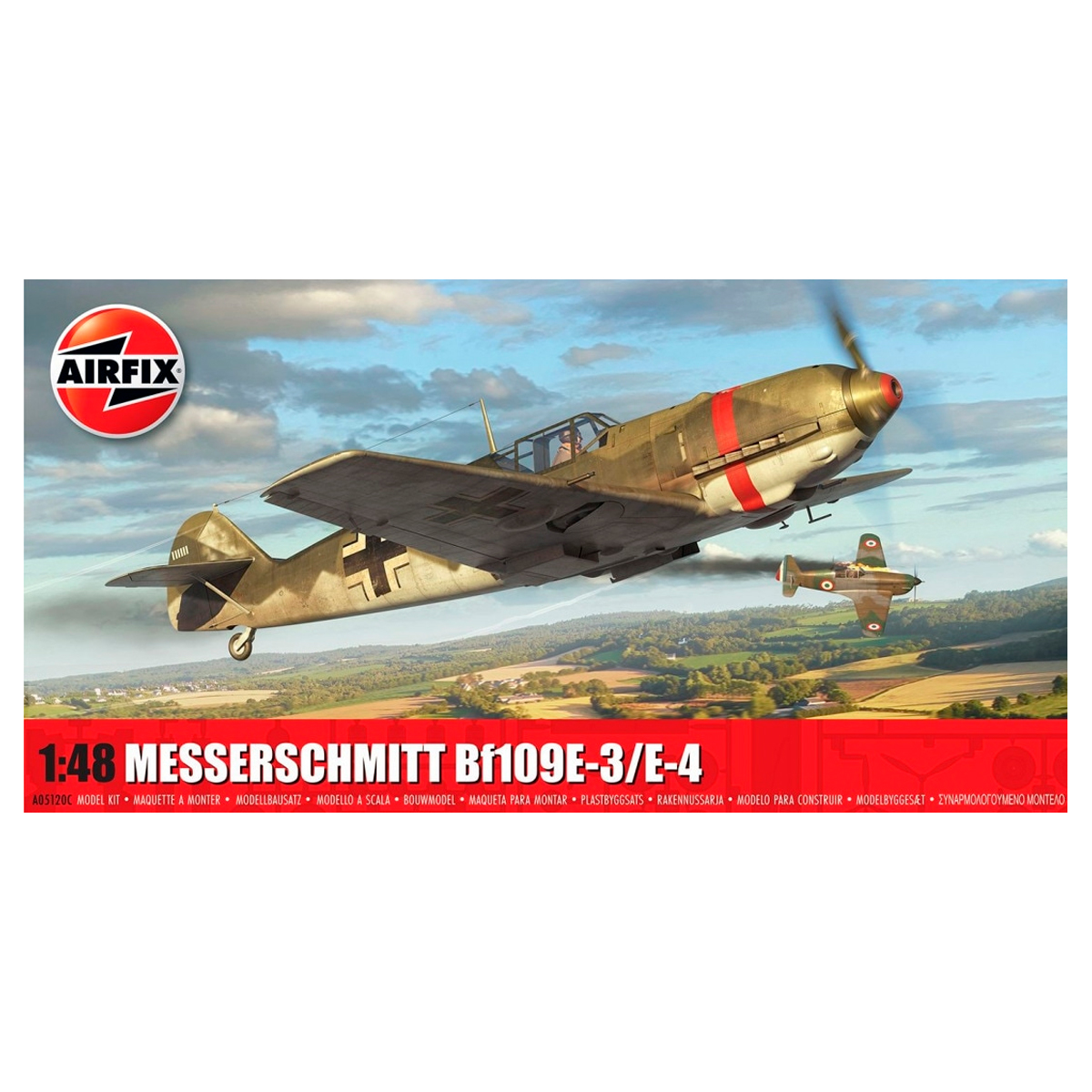 Messerschmitt Bf109E-3/E-4 – 1/48