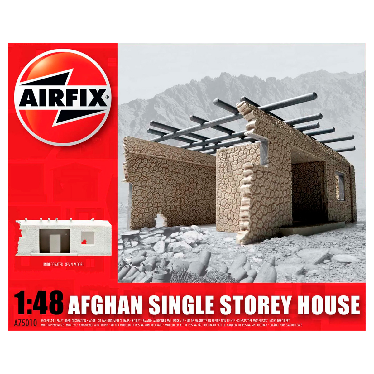 Afghan Single Storey House – 1/48