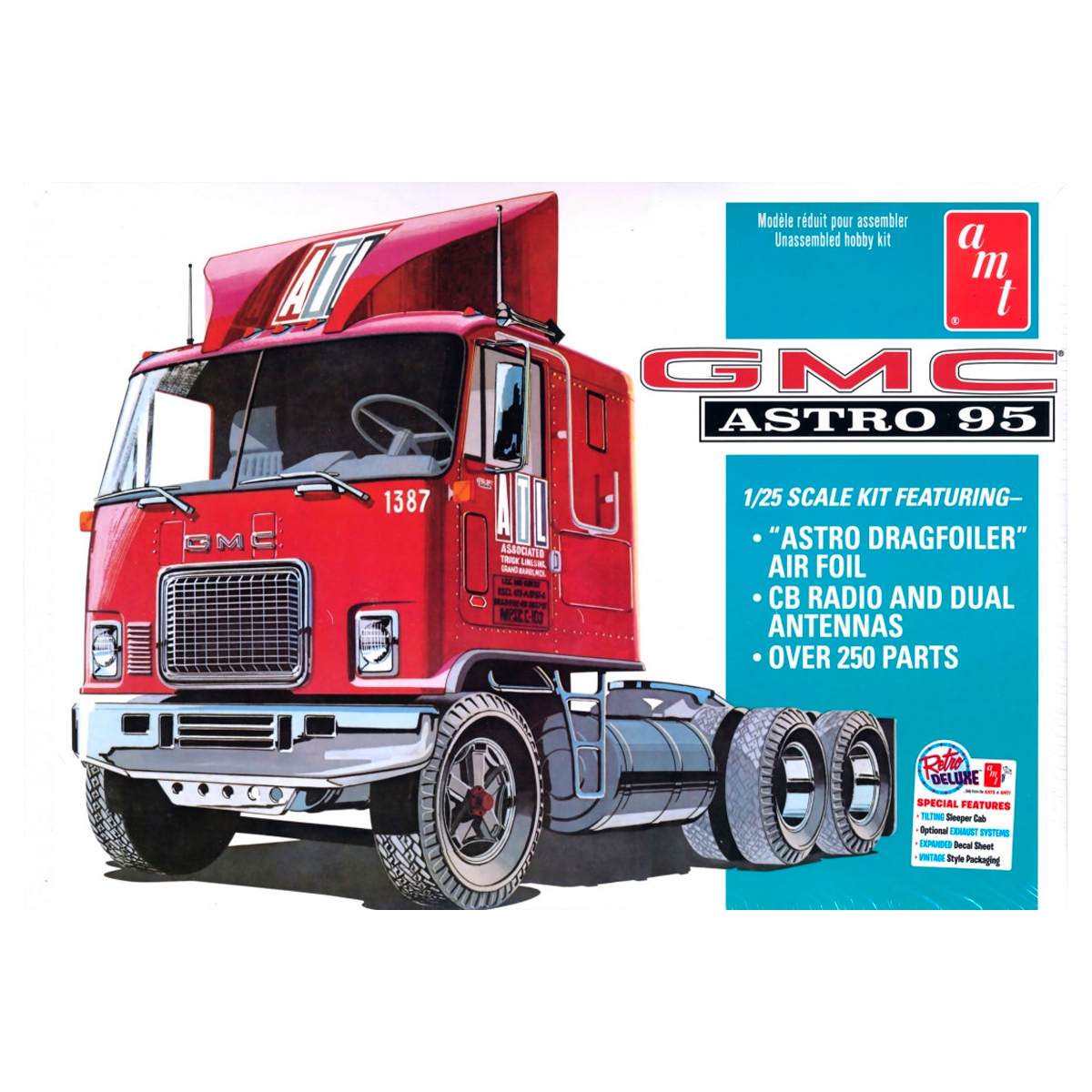 1/25 GMC Astro 95 Semi-trailer