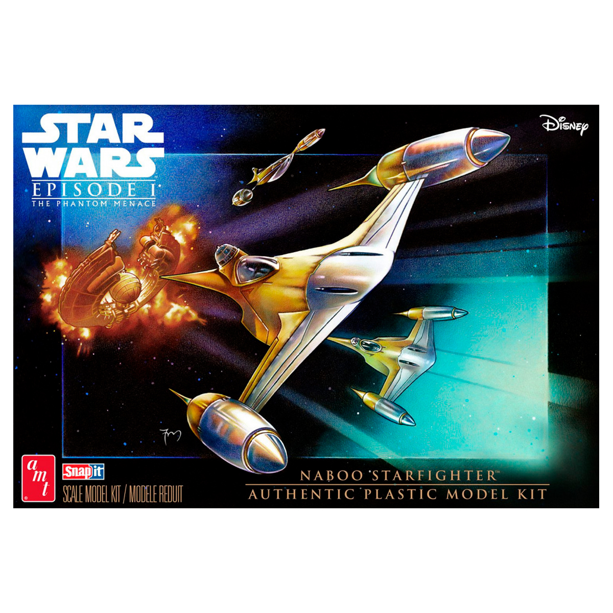 1/48 Star Wars : The Phantom Menace N-1 Naboo Starfighter