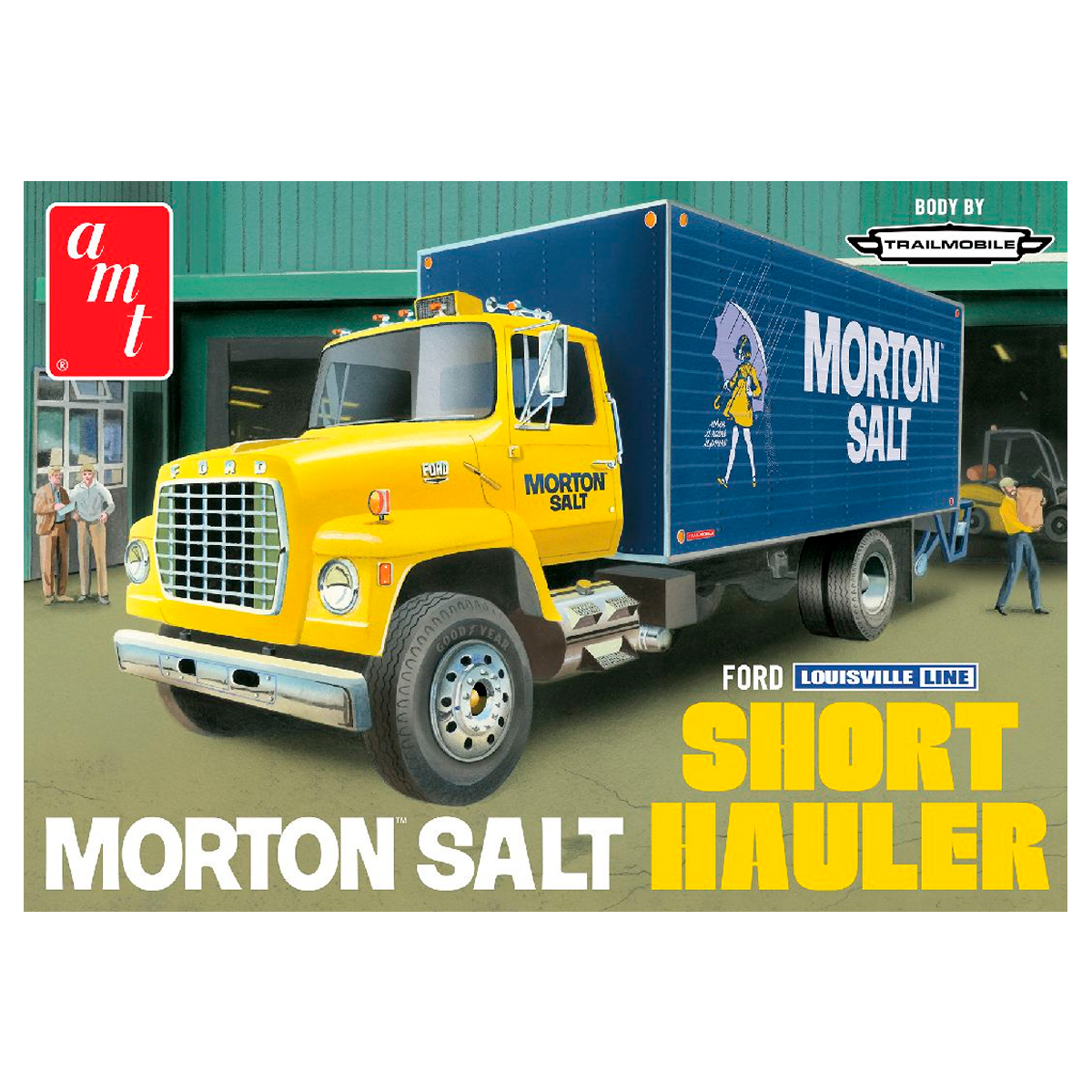 1/25 Ford Louisville Line Truck Morton Salt Short Hauler