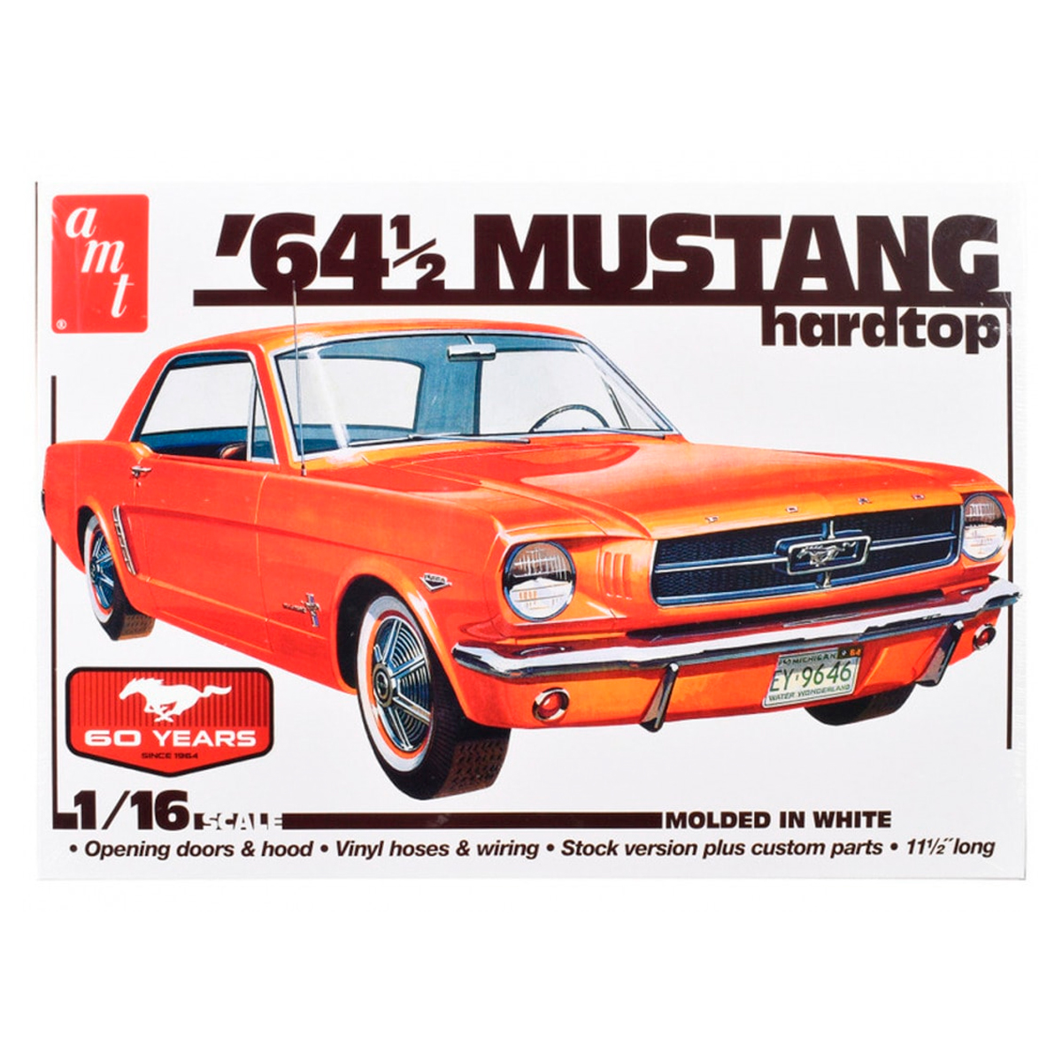1/25 1964 1/2 Ford Mustang Hardtop 60Th Anniversary