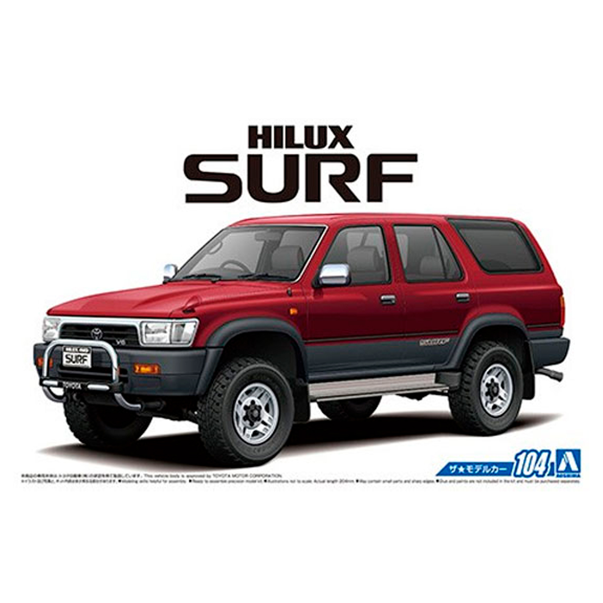 1/24 Toyota VZN130G Hilux Surf SSR-X Wide Body ’91