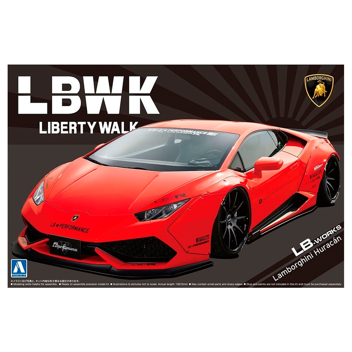 1/24 LB-Works Lamborghini Huracán – Liberty Walk Series No. 15