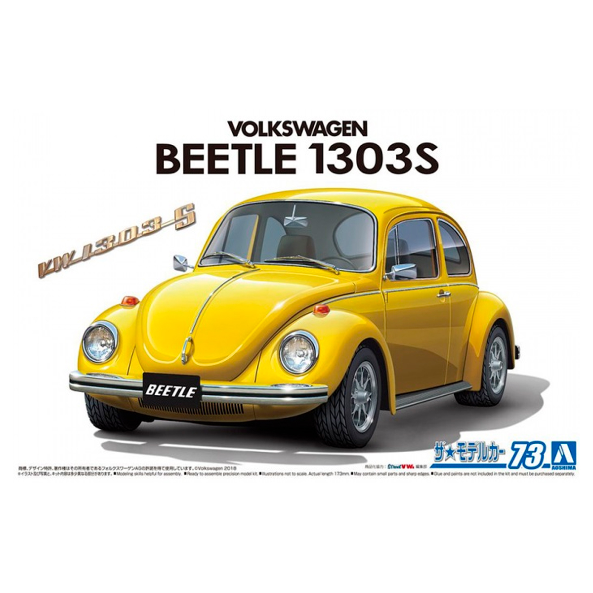 1/24 Volkswagen 13Ad Beetle 1303S 1973
