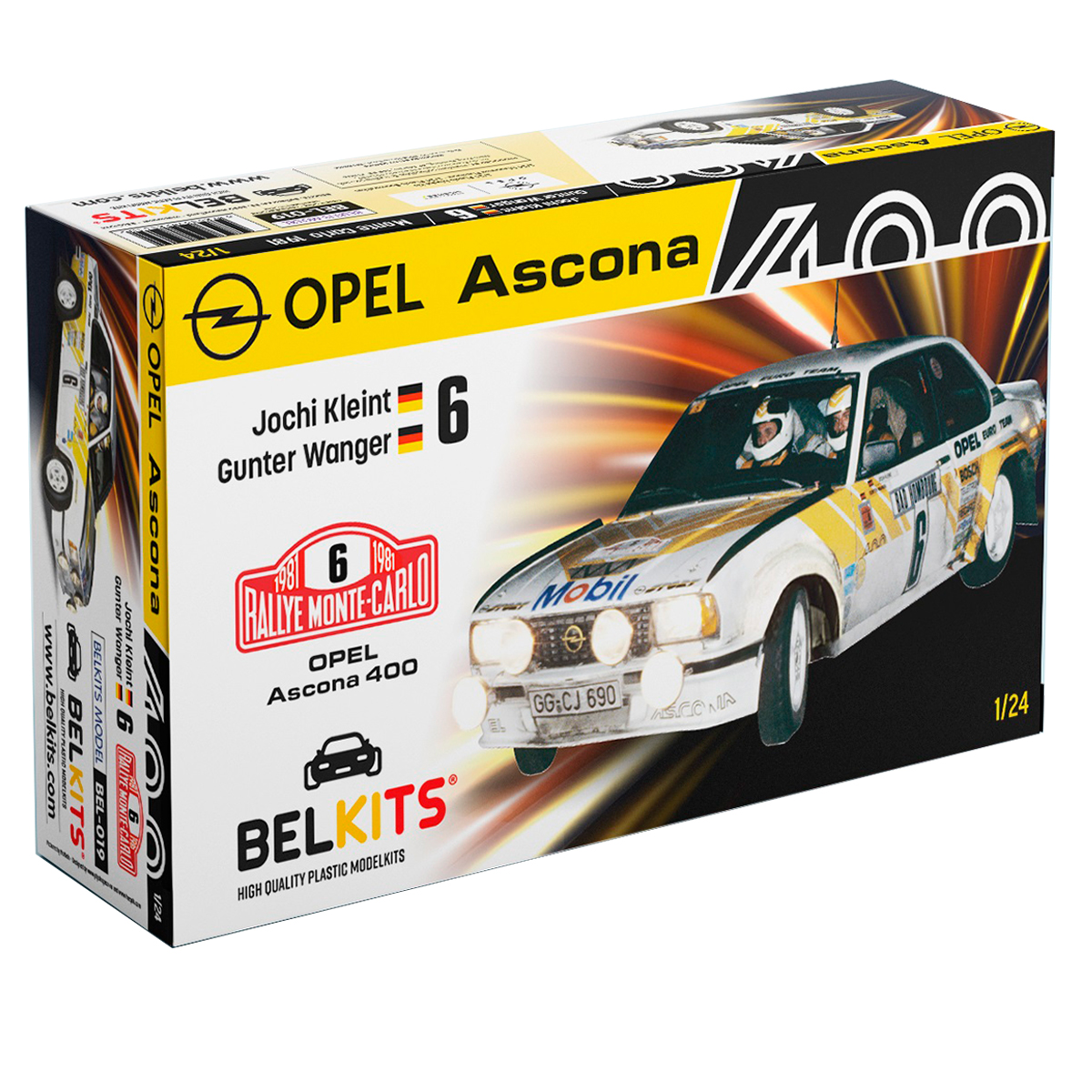 Opel Ascona 400 – Rally Monte Carlo 1981 1/24