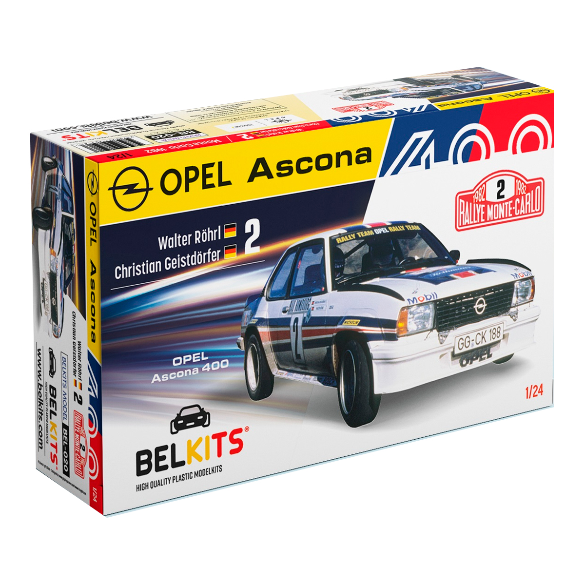 Opel Ascona 400 – Rally Monte Carlo 1982 1/24
